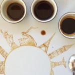Awesome Spilled Coffee Art 3
