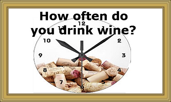 How often do you drink wine