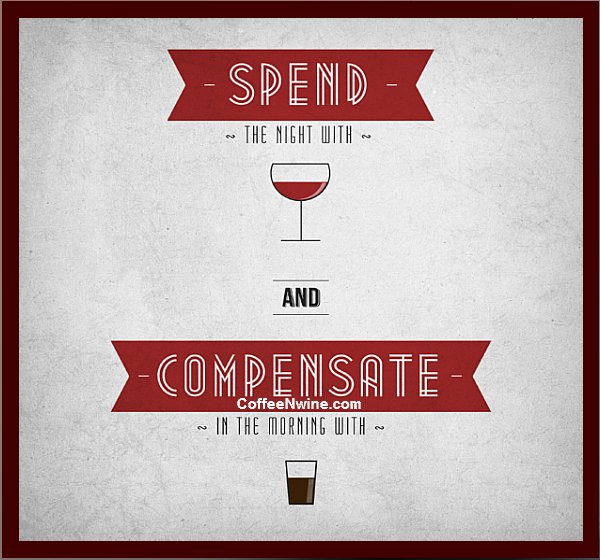 Spend the night with wine