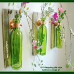 wine bottles sconces art