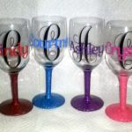 personalized wine glasses