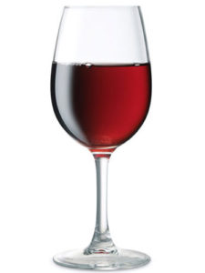 Wine Calories per Glass - Red Wine Glass