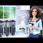 How to Make A Doll Coffee Cup and Coffee Dispenser – Doll Crafts…