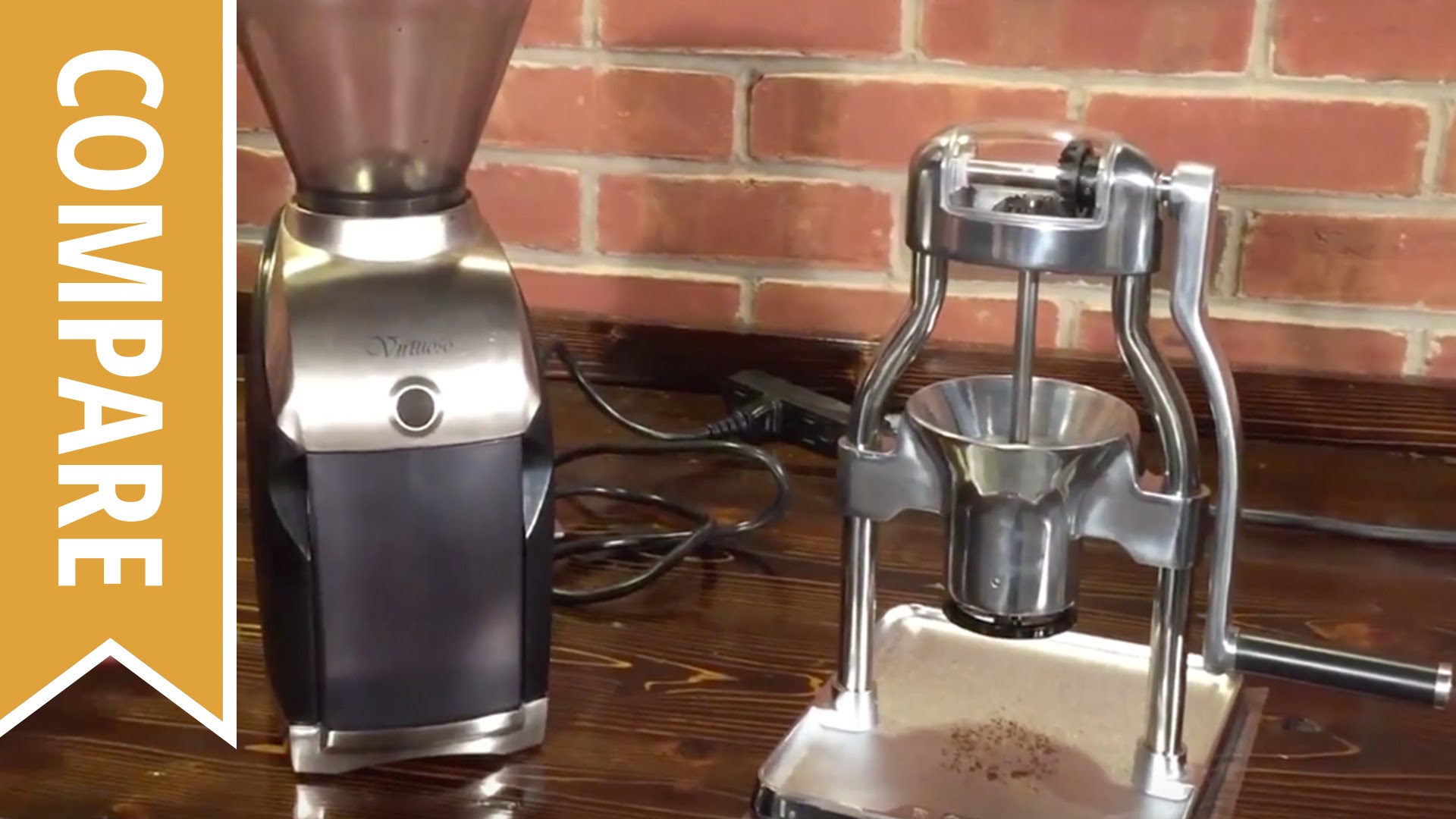 Review: Baratza Virtuoso and ROK Manual Coffee Grinder…